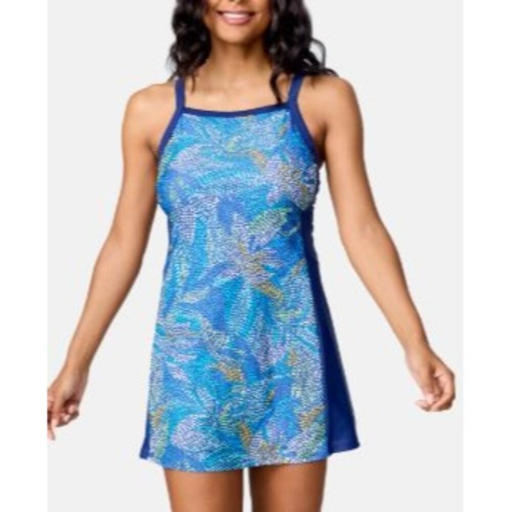 Free County Shore 2 Sea Dress Swim Size Large Marine Fresco Padded Pockets NWT 1